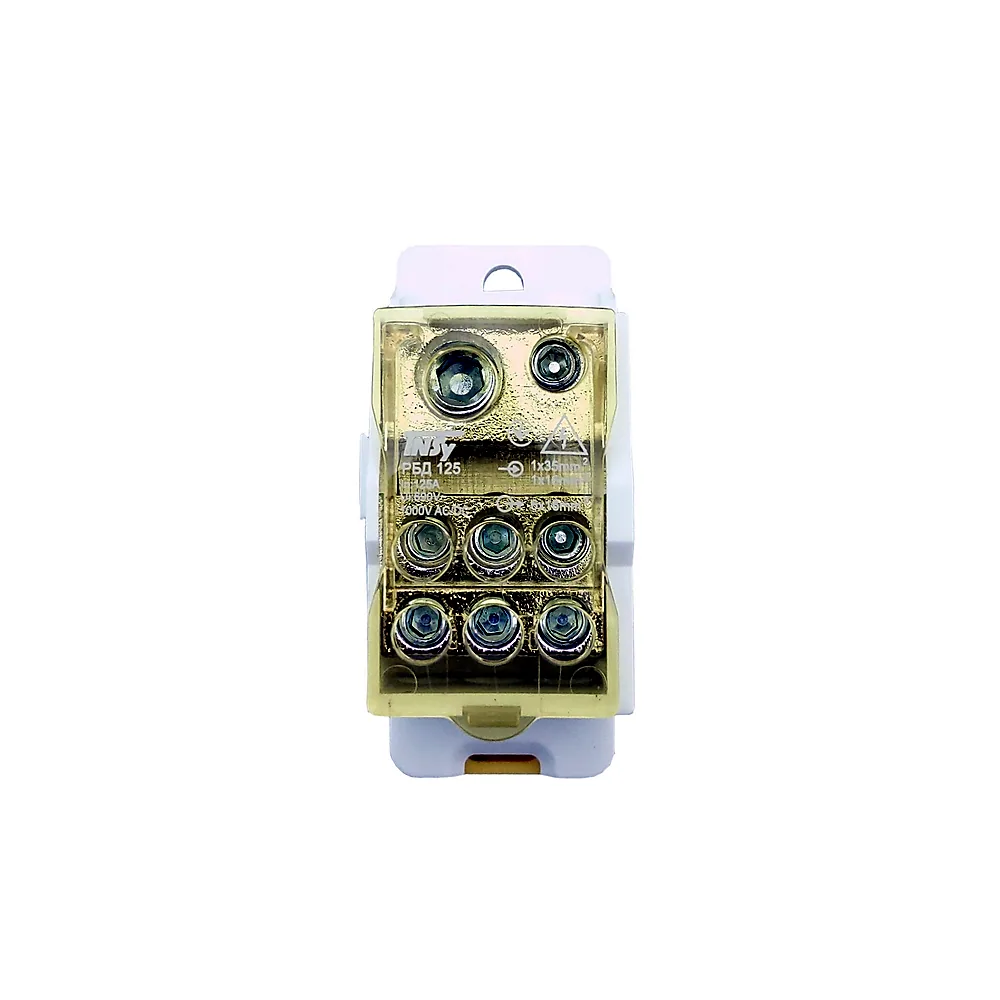Розподільчий блок TECHNO SYSTEM РБД125A жовтий TNSy5504701