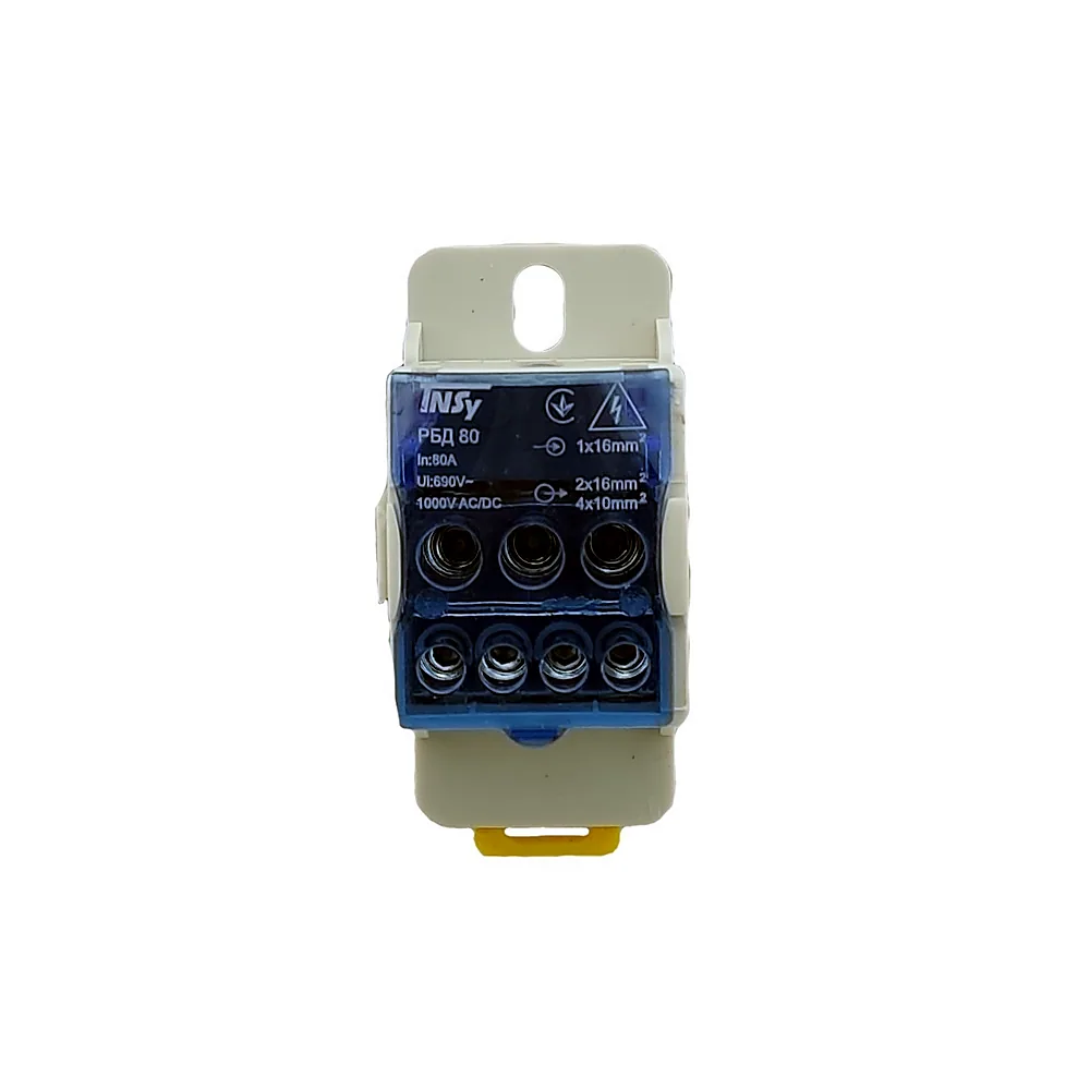 Розподільчий блок TECHNO SYSTEM РБД80A синій TNSy5500659