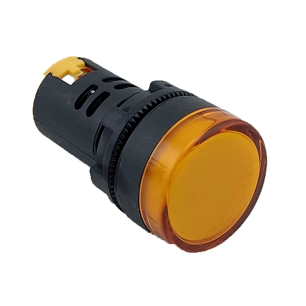 Лампа AD22DS d22mm 230В AC жовтий
