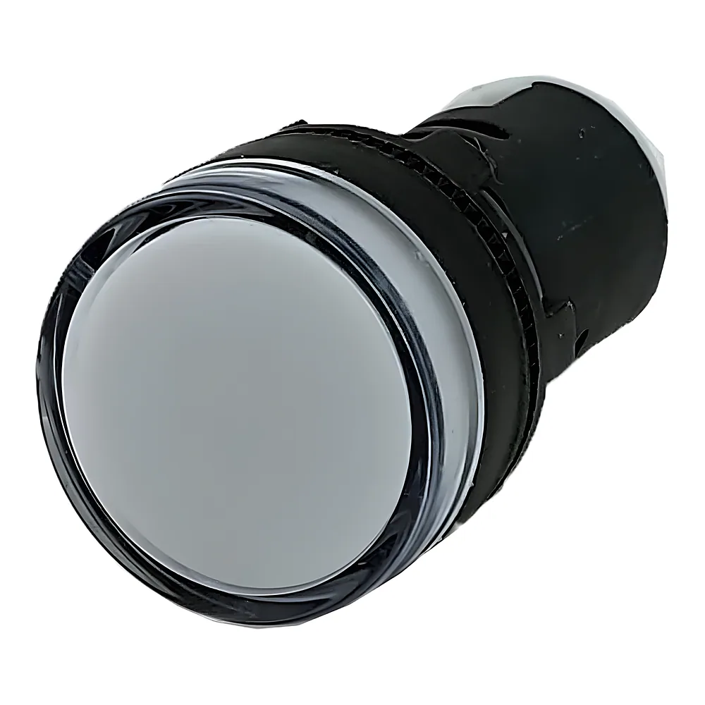 Лампа AD22DS D22 мм 230 В AC біла TECHNO SYSTEM TNSy5500231
