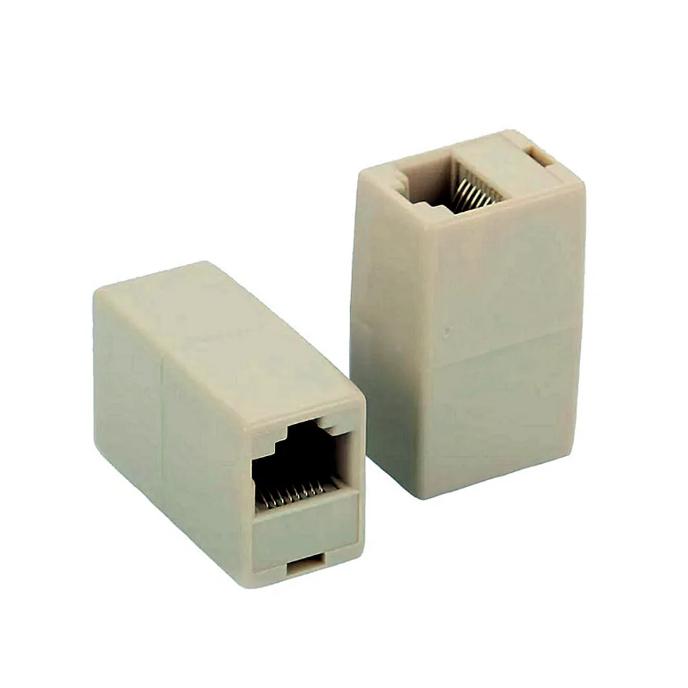 Прохідний адаптер кат.5e UTP, тип RJ45+RJ45