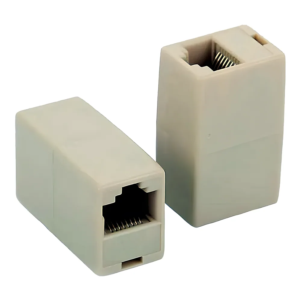 Адаптер прохідний категорія 5e UTP тип RJ45+RJ45 TECHNO SYSTEM TNSy5503258