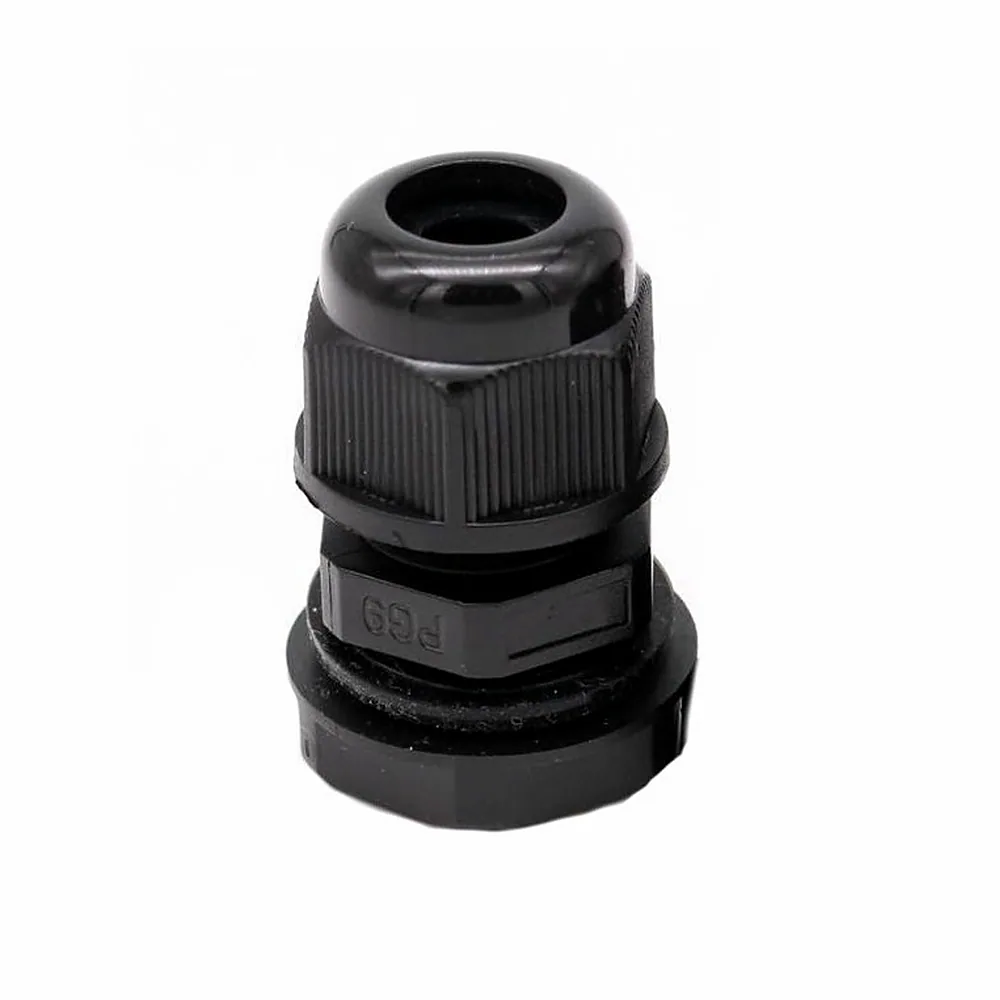 Сальник TECHNO SYSTEM PG9 d4-8 мм IP68 чорний TNSy5502540