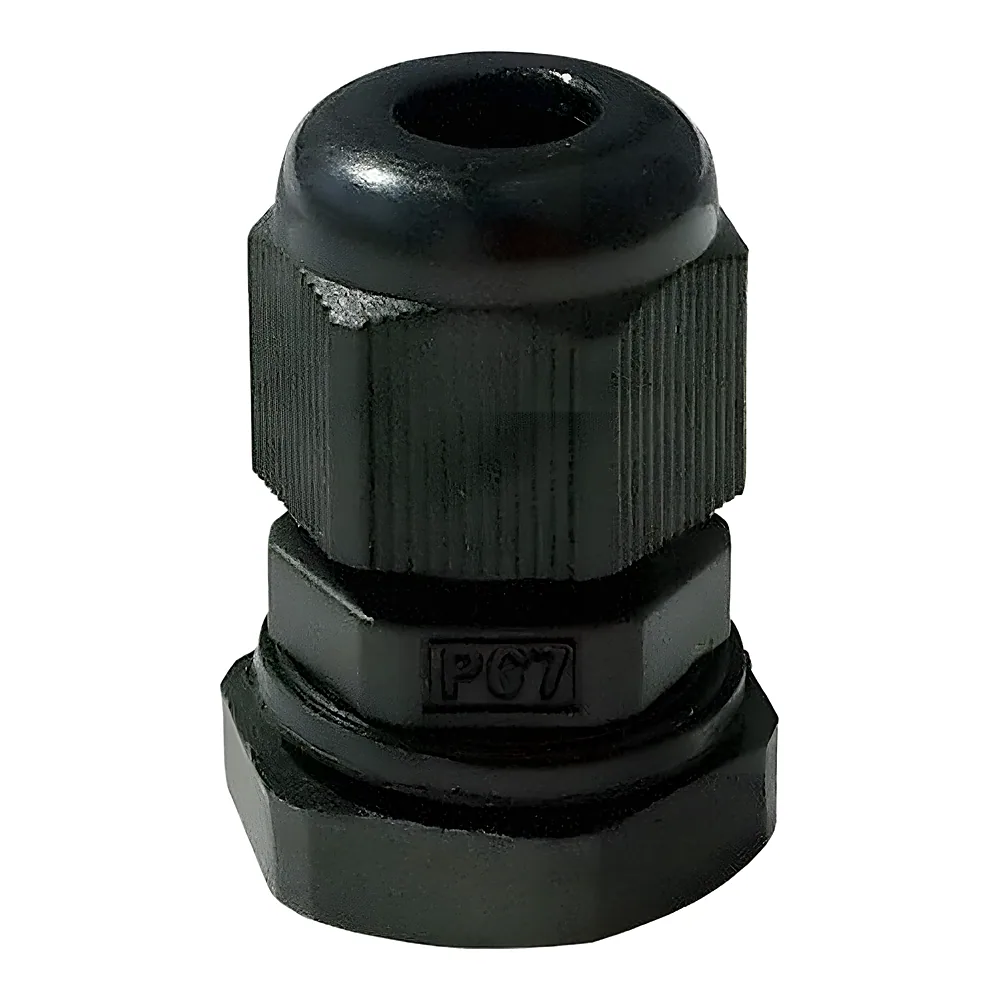 Кабельний ввід PG7 D3-6 мм IP68 чорний TECHNO SYSTEM TNSy5502539