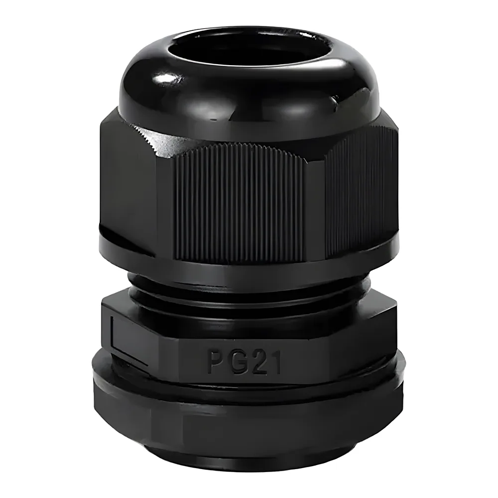 Кабельний ввід PG21 D13-18 мм IP68 чорний TECHNO SYSTEM TNSy5502545