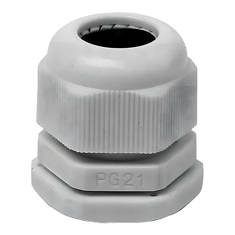 Кабельний ввід PG21 D13-18 мм IP68 білий TECHNO SYSTEM TNSy5500023