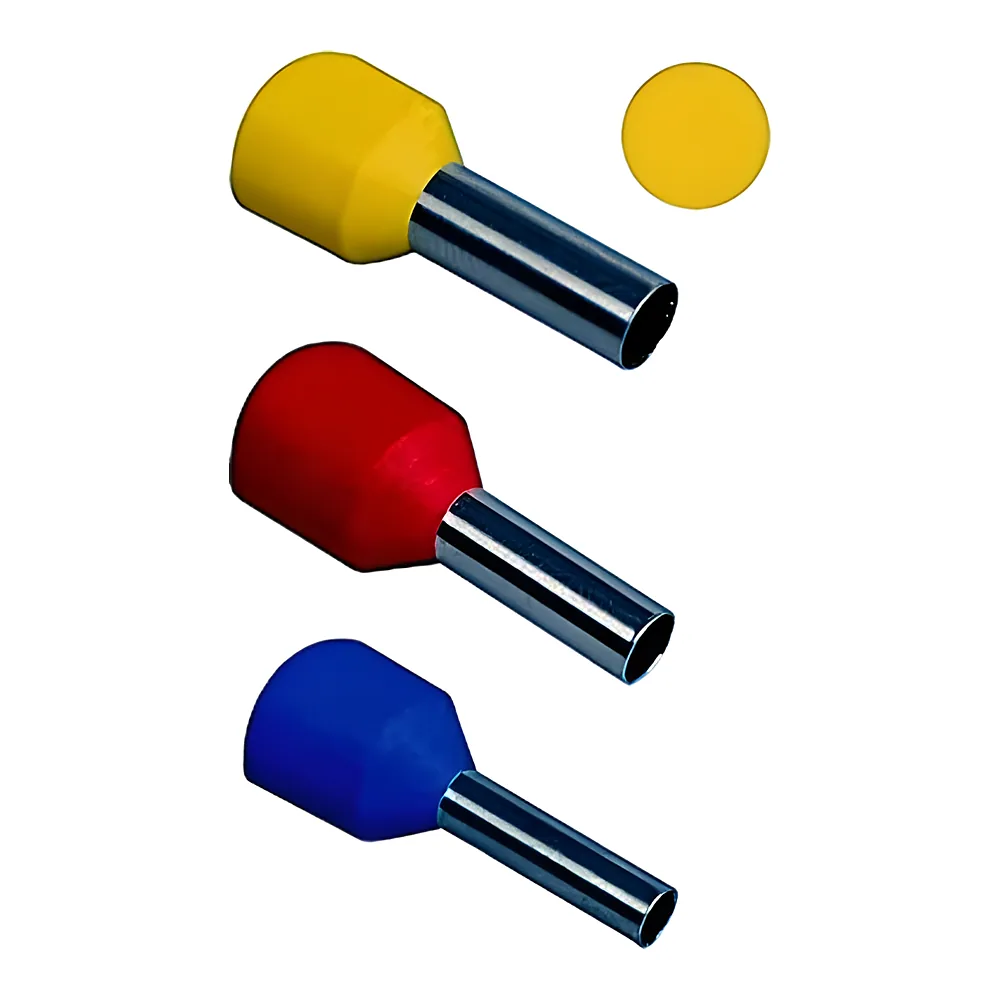 Трубчастий наконечник Techno Systems Е1010 1 мм² жовтий (100 шт) TECHNO SYSTEM TNSy5500091