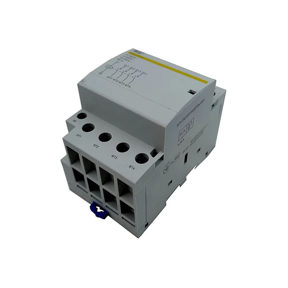 Контактор TECHNO SYSTEM КМ-3-40-40 40A 230AC 4NO 4р 3мод. TNSy5503891