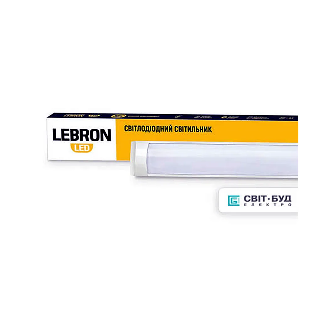 LED св-к LEBRON L-LPO, 36W, 1200мм, 6200K, 2700Lm