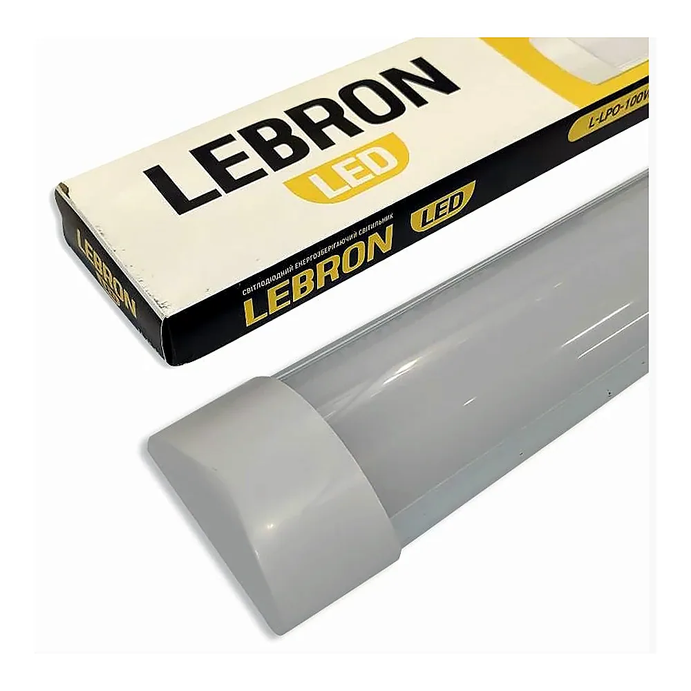 Світильник лінійний L-LPO 100 Вт 1200 мм 6500 K 10000 лм білий LEBRON 16-45-61
