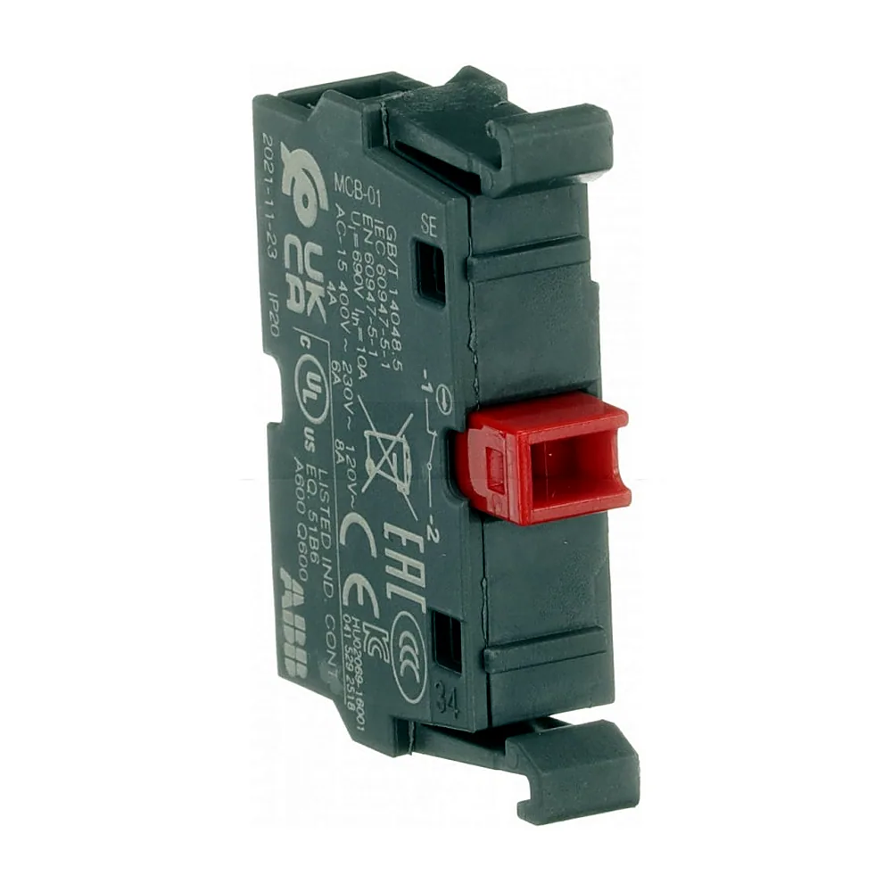 Контактний блок ABB MCB-01 1NC 1SFA611610R1010