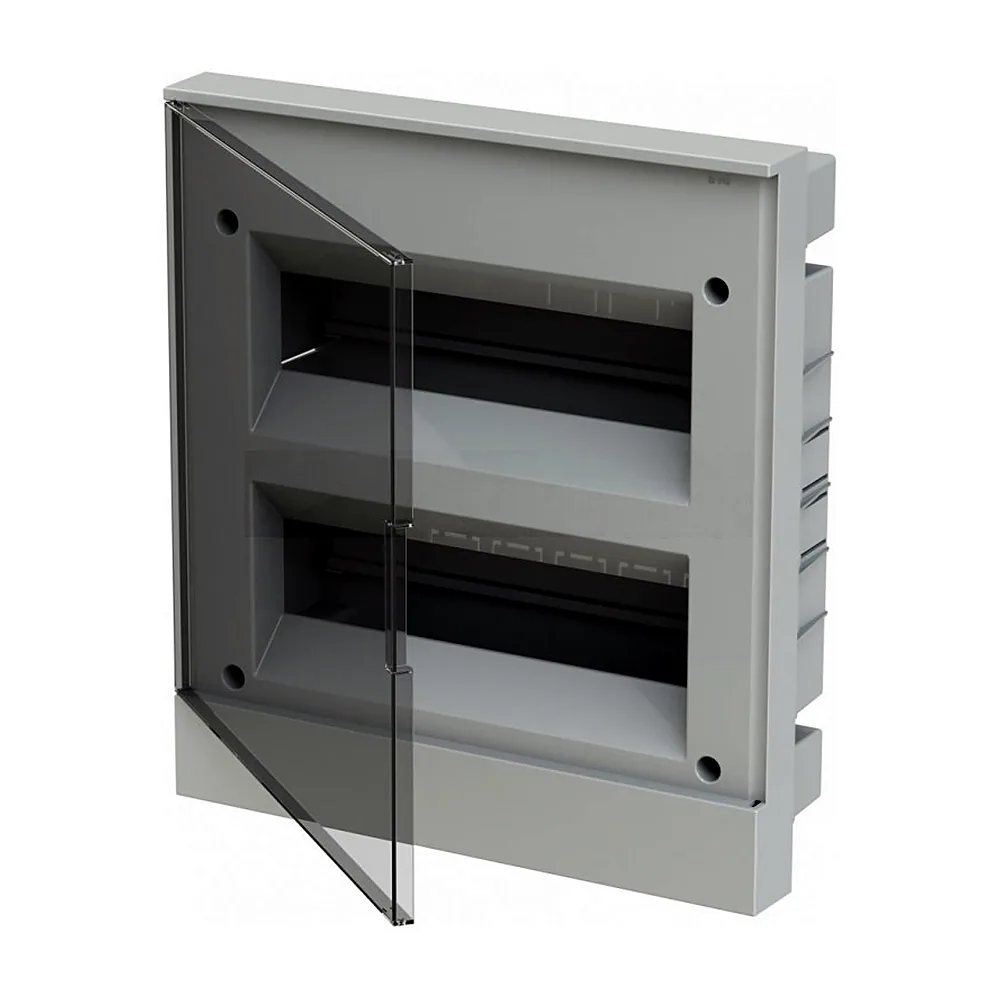 Бокс ABB BASIC E BEF402224 24 мод. прозорий пластик 1SZR004002A1207