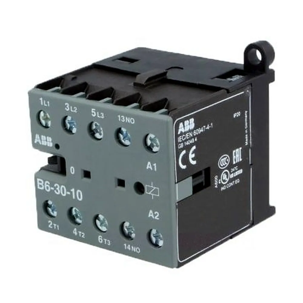 Мініконтактор ABB B6-30-10-230AC 3P 9A 230V GJL1211001R8100