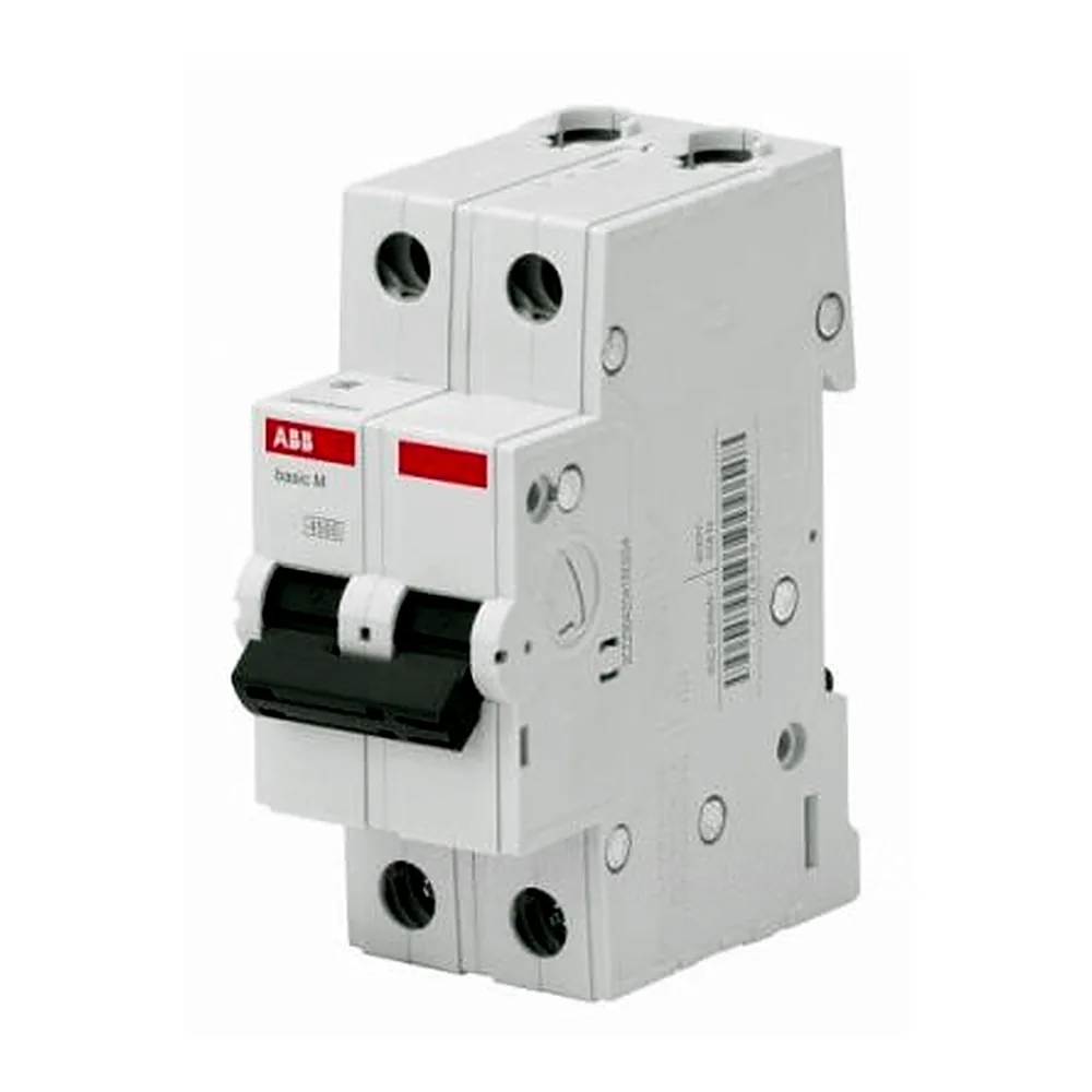 Автоматичний вимикач ABB BASIC M BMS412C16 2P 16А 4,5кА C 2CDS642041R0164