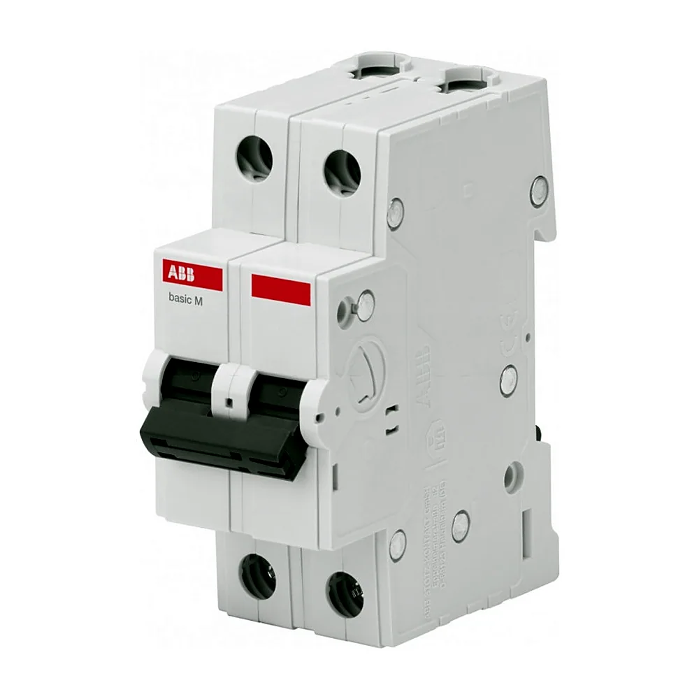 Автоматичний вимикач ABB BASIC M BMS412B25 2Р 25А 4,5 кА B 2CDS642041R0255