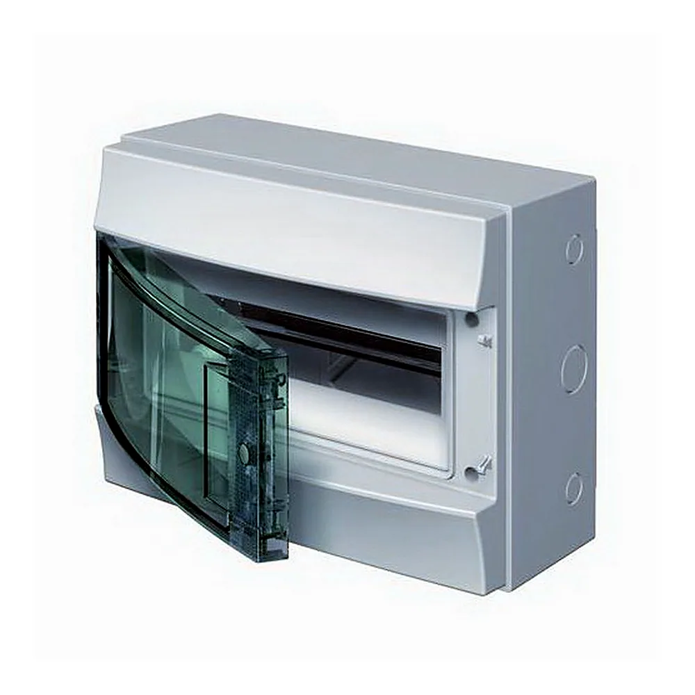Бокс пластиковий ABB Mistral65 12M прозорі дверцята 1SLM006501A1202
