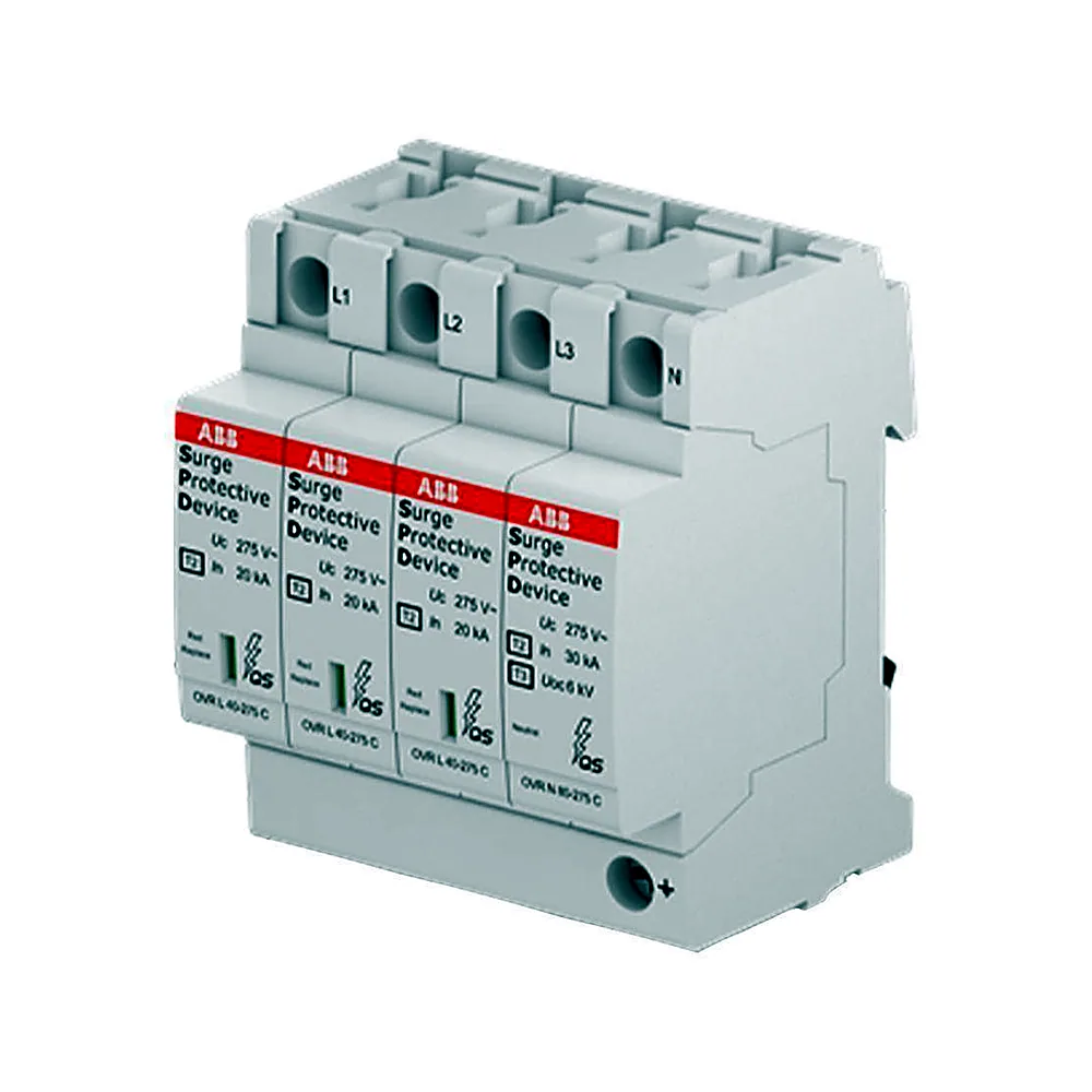 Обмежувач імпульсної перенапруги ABB OVR T2 3N 40-275 P QS 2CTB803973R1100