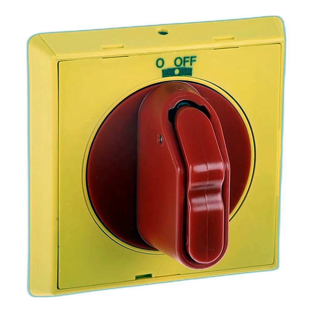 Рукоятка ABB OHYS2AJ для OT16...125F червоно-жовта 1SCA105296R1001