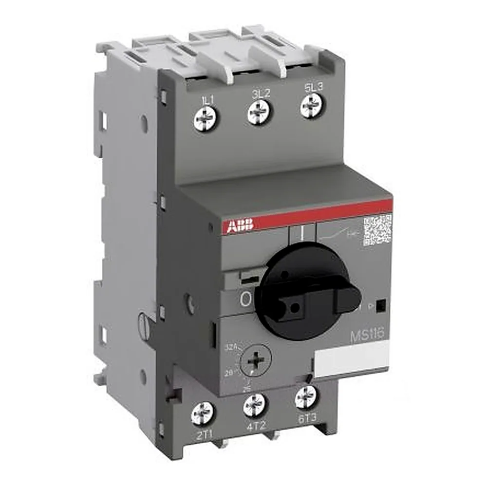 Автомат захисту двигуна ABB MS116-25 20-25A 11кВт 1SAM250000R1014