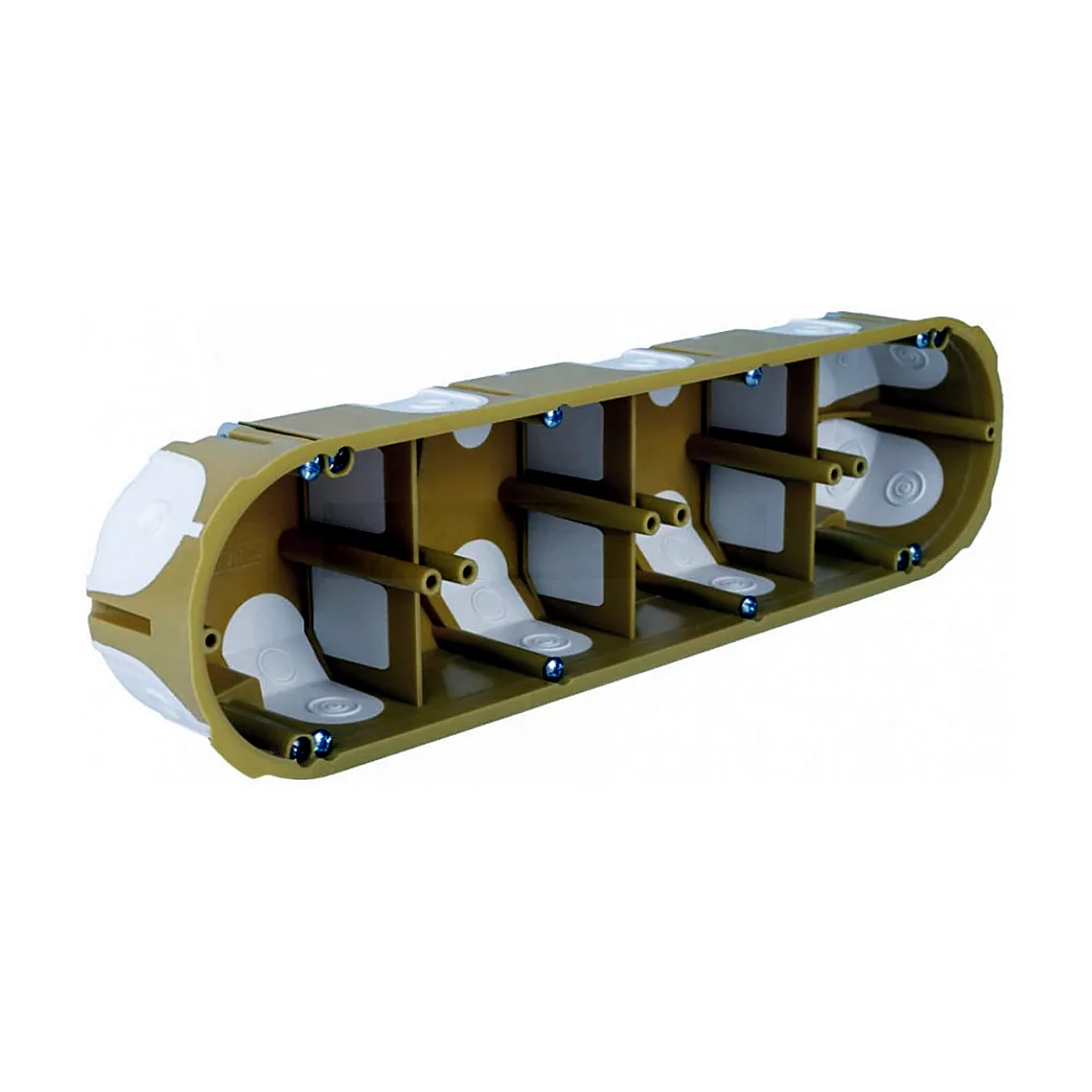 Коробка приладова КОПОС KPL 64-50/4LD_NA 280x68x50 мм жовта