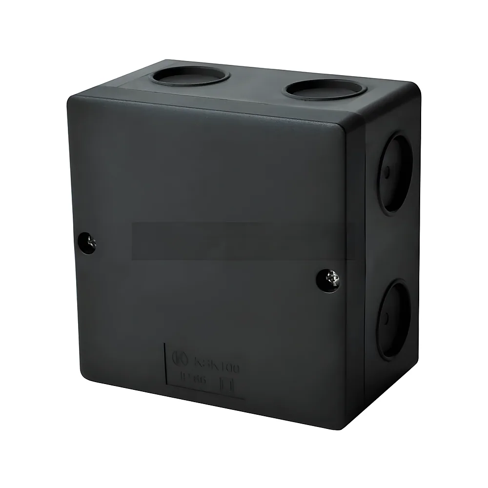 Розподільча коробка монтажна IP66 101х101х46,6 мм чорна Копос KSK 100_FA