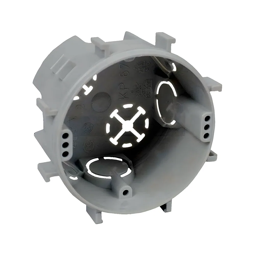 Монтажна коробка D 70х45 мм сіра (100 шт) Копос KP 67/3_KA