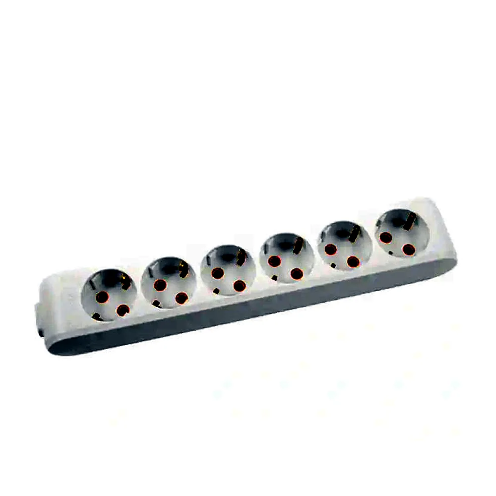 Колодка VI-KO Multi-Let 6 гнізд з заземленням 90114600