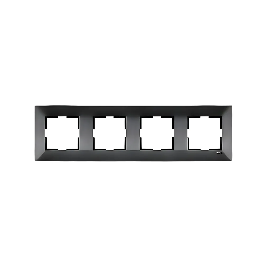 Рамка Meridian 4-постова горизонтальна біла VI-KO 90979004-WH