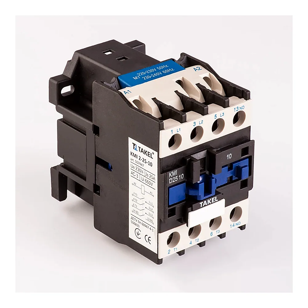 Контактор TAK.EL КМІ 2-25-10 25A 230В 1NO 507447