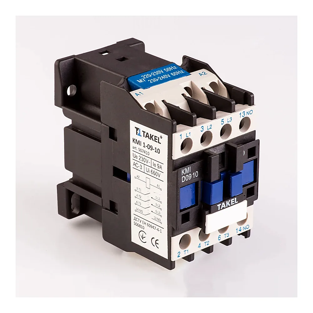 Контактор TAK.EL КМІ 1-09-10 9A 230В 1NO 507410
