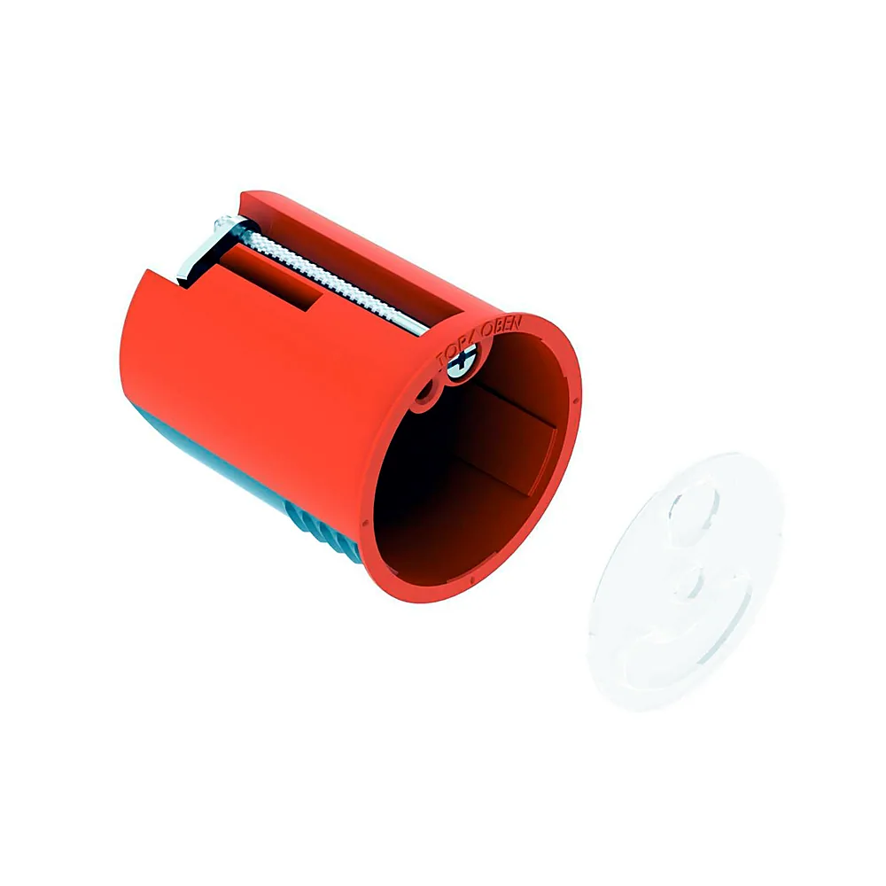 Установча коробка OBO Bettermann HG 45-WA-LD 35x45 мм з кришкою 2003832