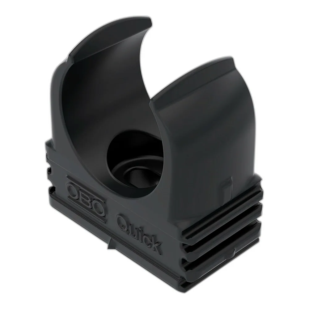 Тримач труби М20 Quick чорний поліпропілен OBO Bettermann 2149563