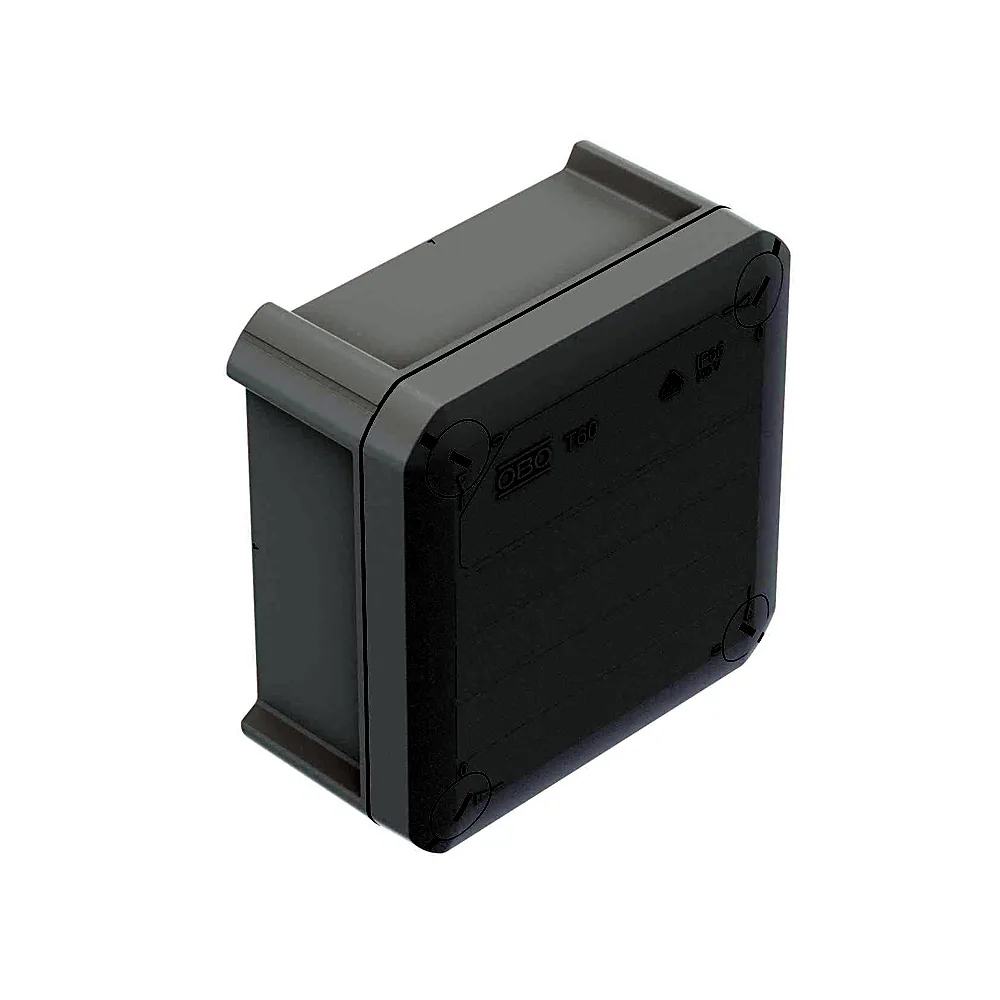 Коробка розподільча OBO Bettermann T 60 OE IP66 114x114x57 мм світлосіра 2007239