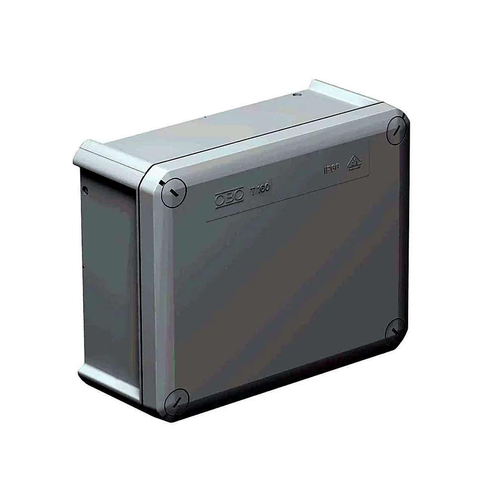 Розподільча коробка T 160 OE 190х150х77 мм IP66 світлосіра OBO Bettermann 2007271