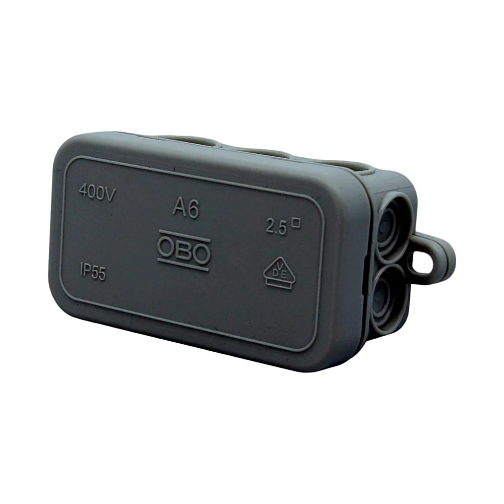 Коробка розподільча OBO Bettermann А-серії 80x43x34 мм IP55 2000001