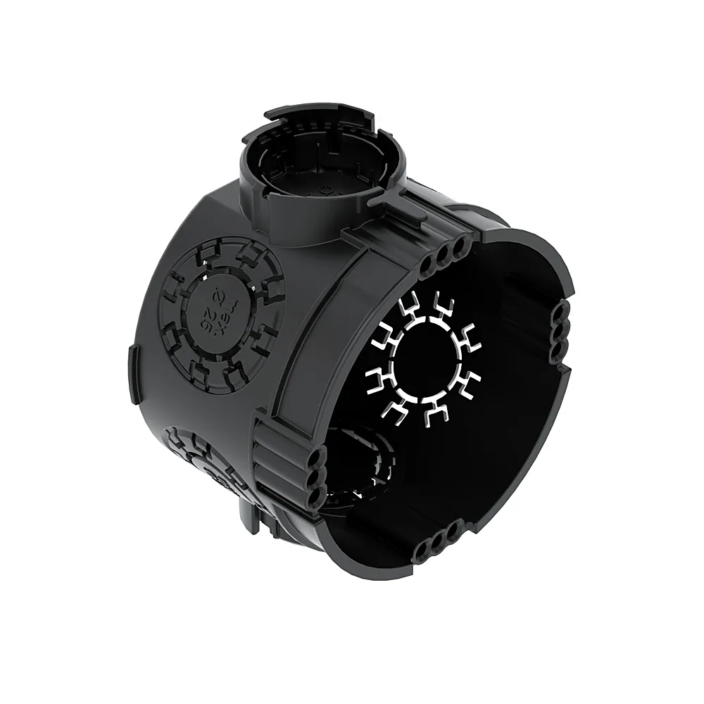 Установча коробка OBO Bettermann UG 46 61x46 мм чорна 2003700