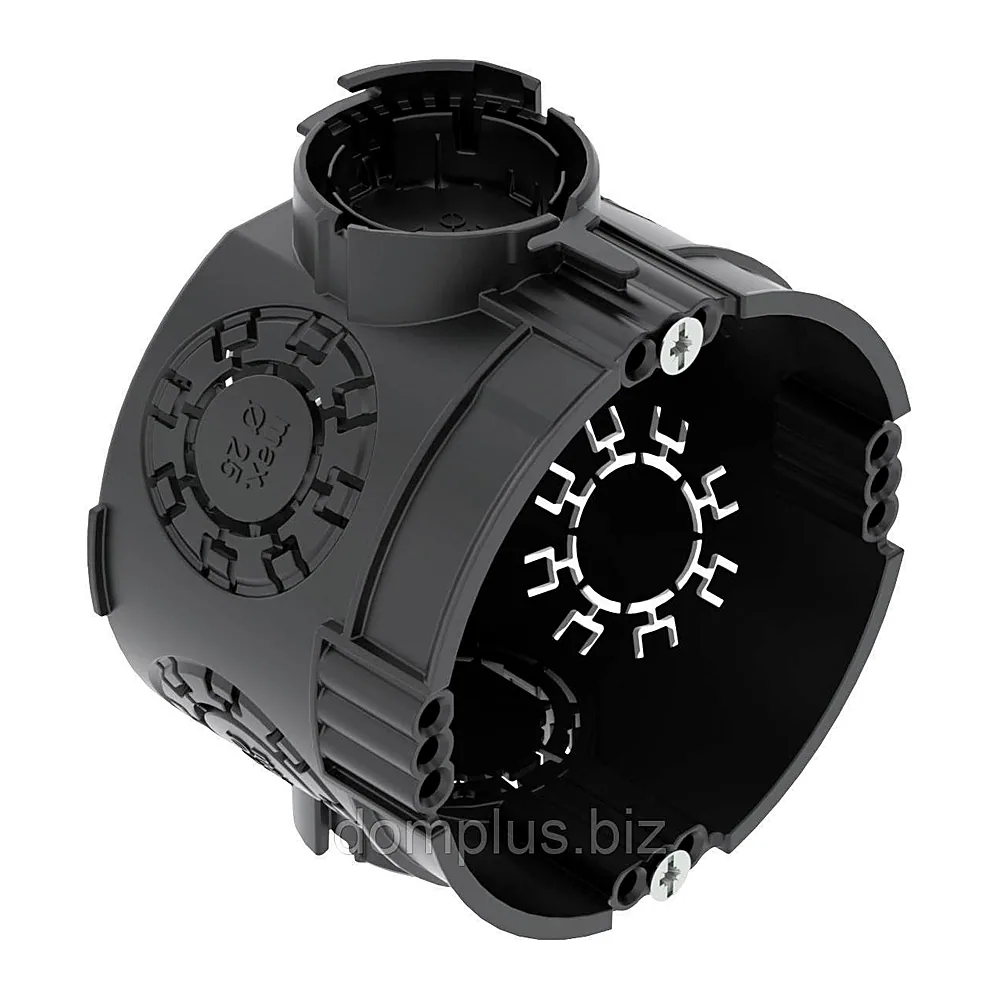 Установча коробка OBO Bettermann UG 46-GS 61x46 мм чорна 2003701