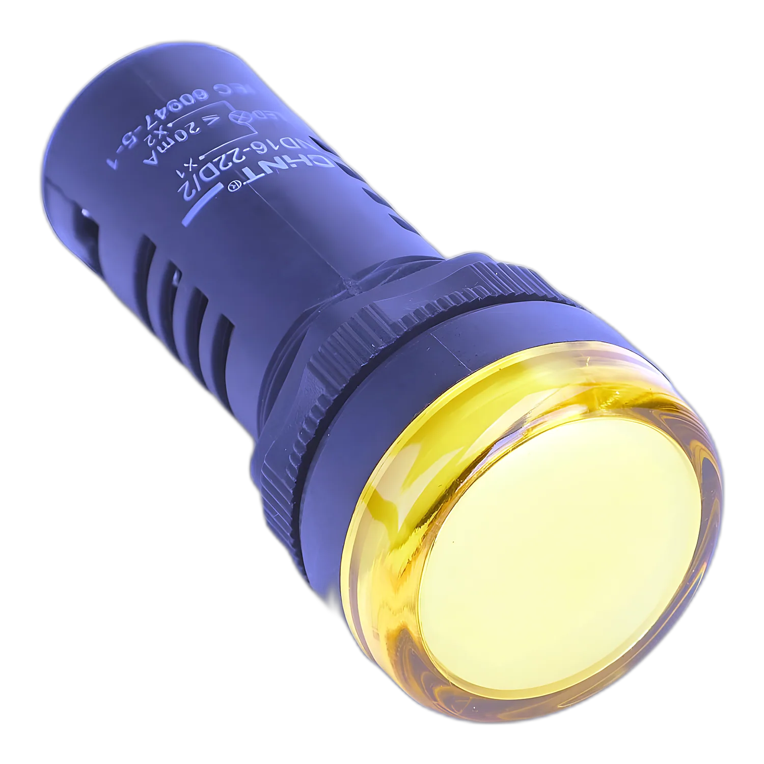 Індикатор CHINT ND16-22D/2 AC/DC 24V жовтий 592844