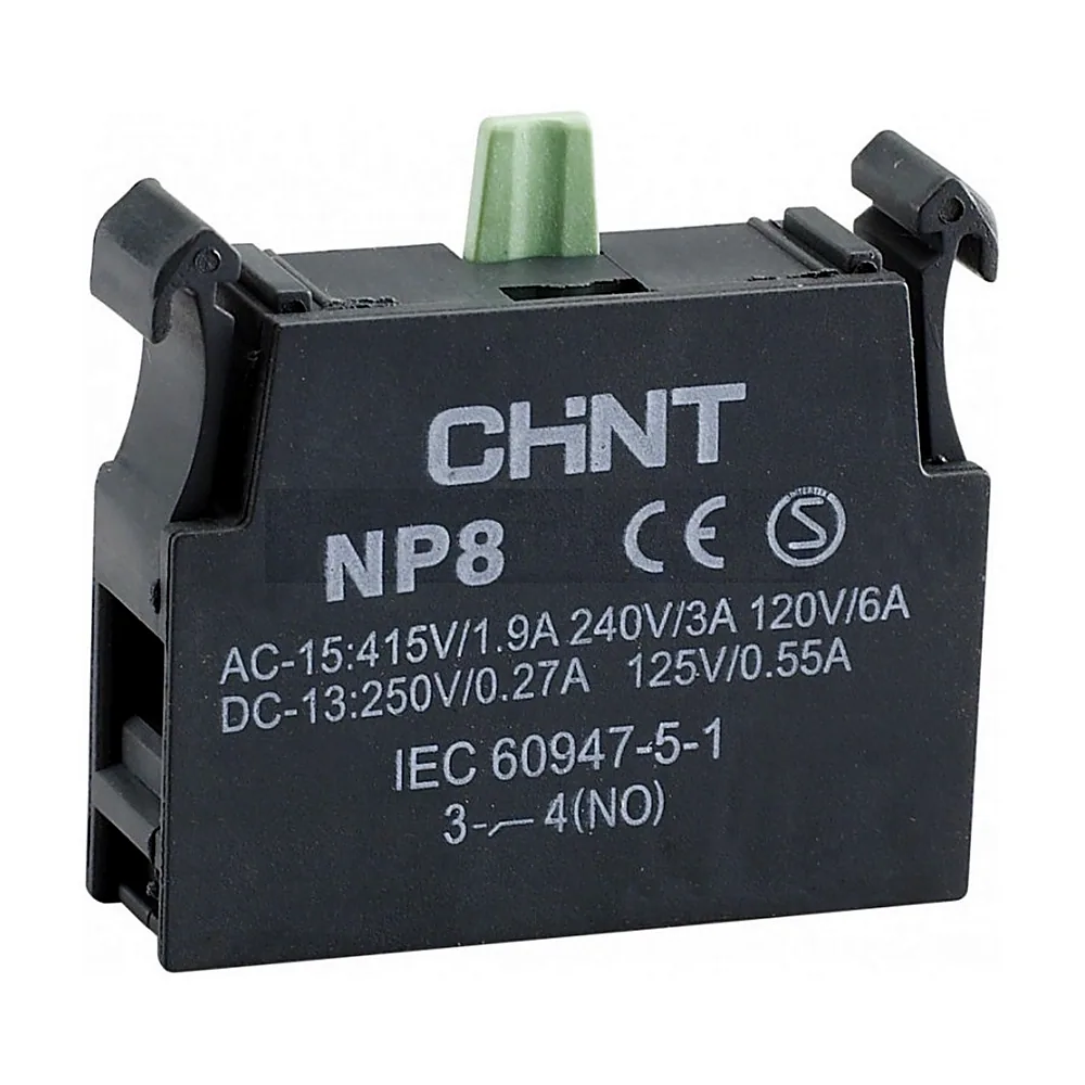 Блок контактний CHINT 1NO для NP8 669998