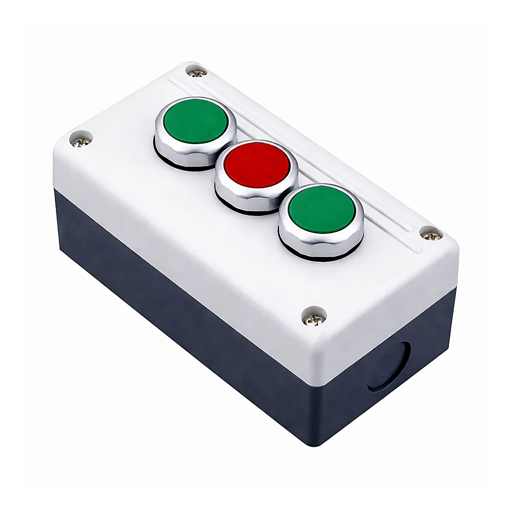Пост кнопковий CHINT NPH1-3001 1NO+1NC+1NO IP65 587069
