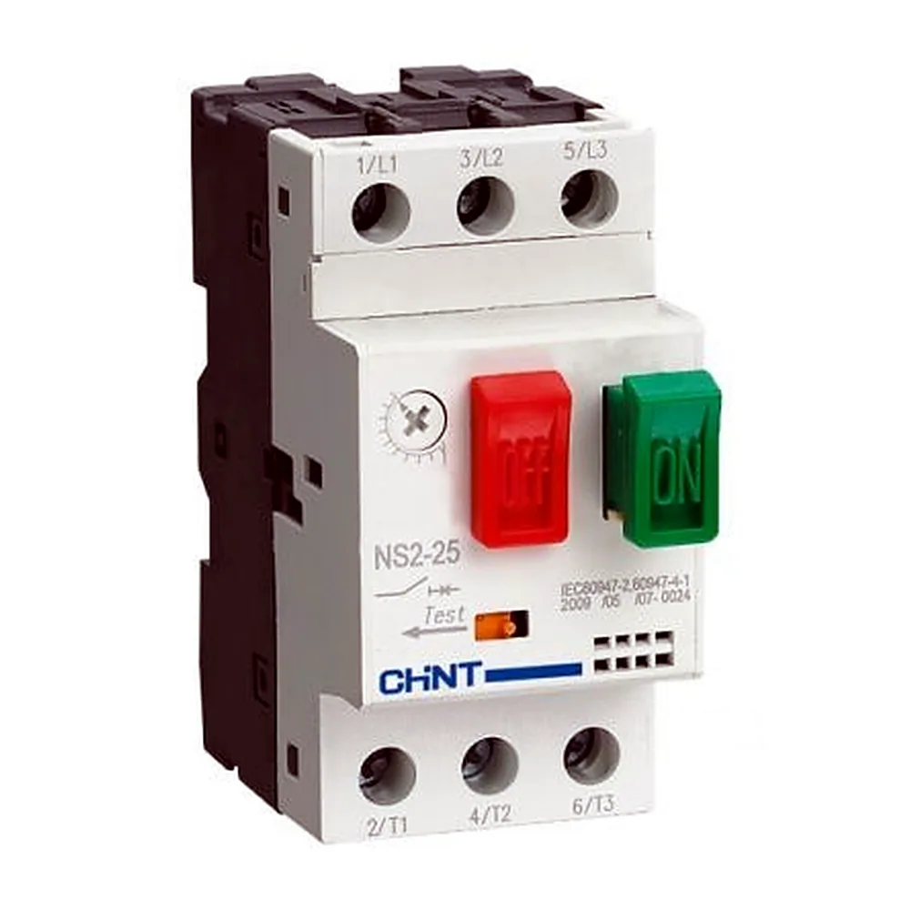 Автомат захисту двигуна CHINT NS2-25 1-1,6A 495077