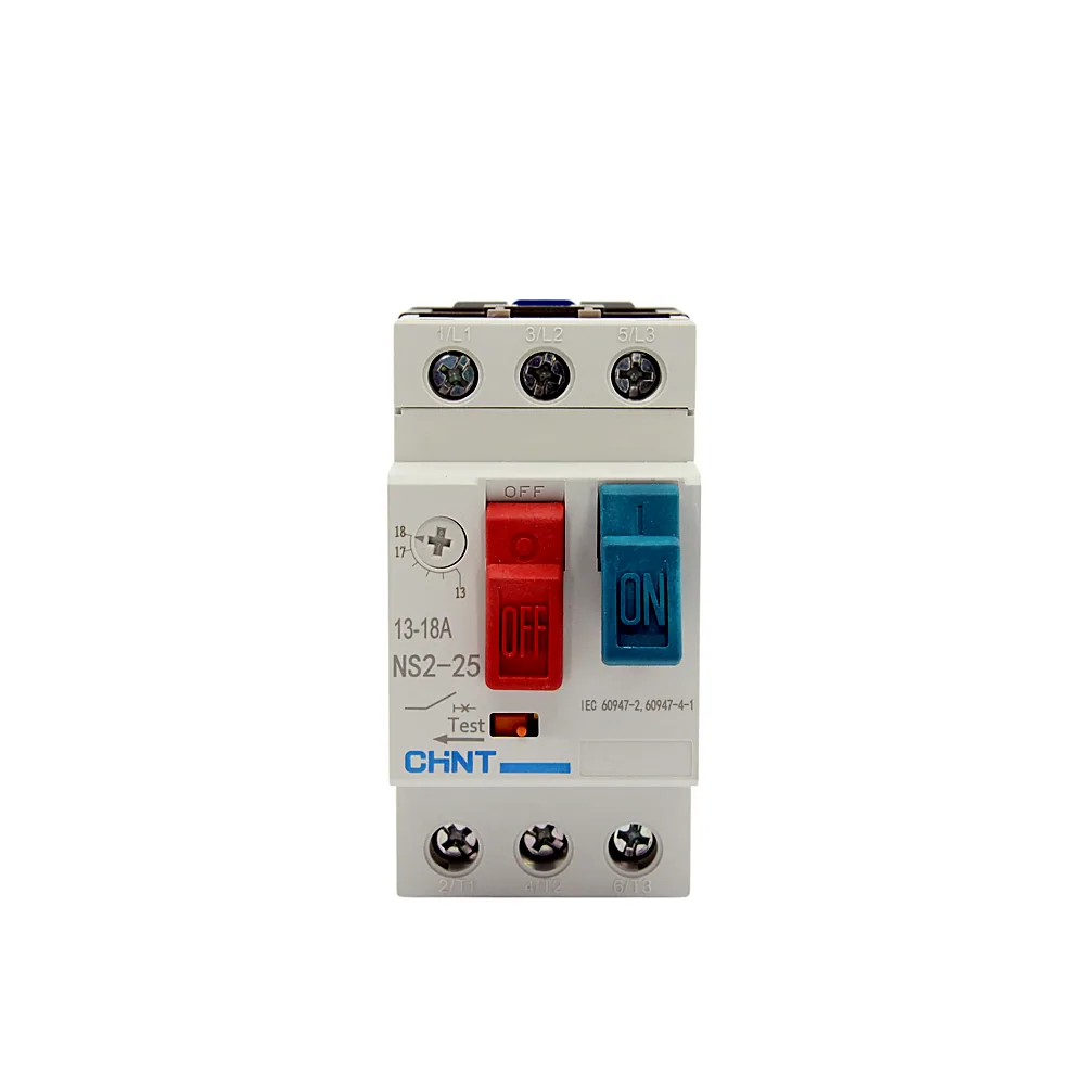 Автомат захисту двигуна CHINT NS2-25 13-18A 495083