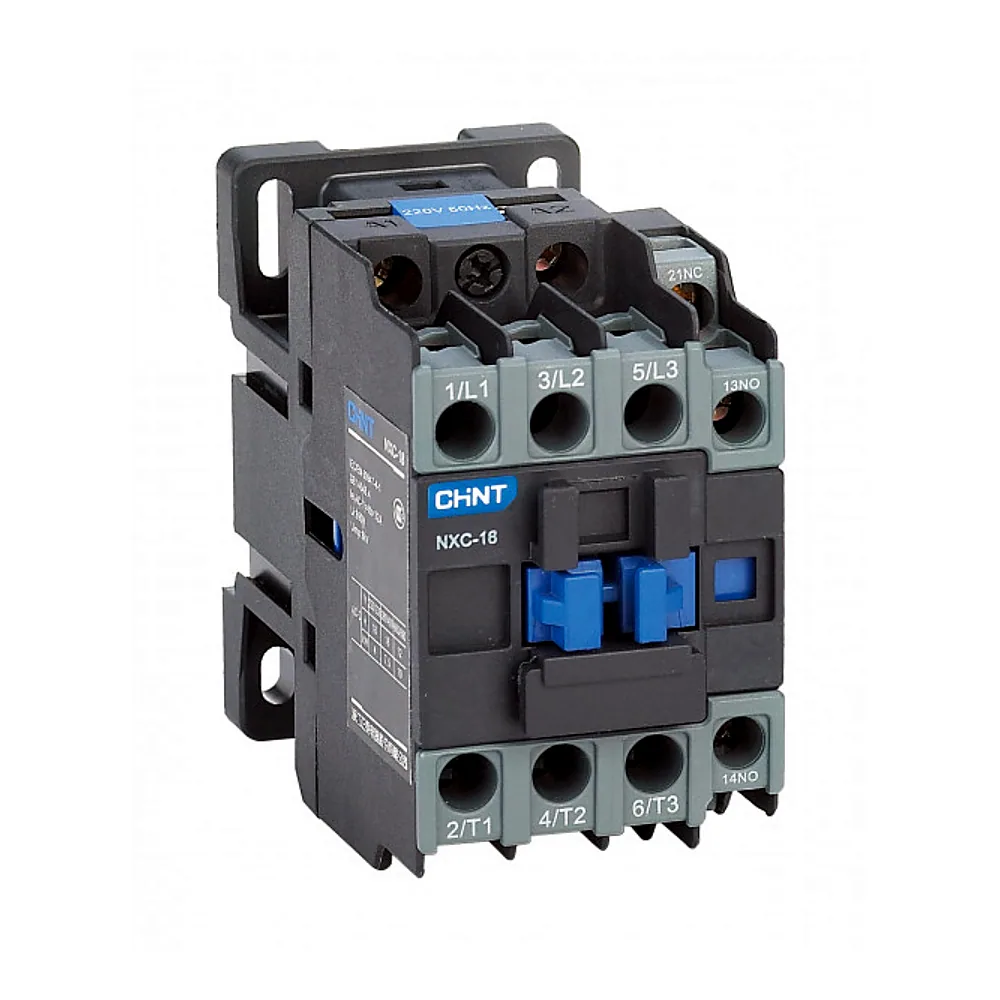 Контактор CHINT NXC-18 230В 50/60Гц 1NO+1NC 938526