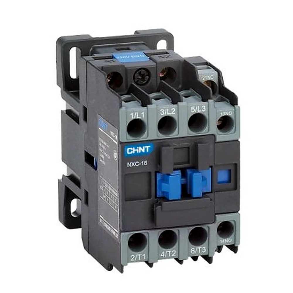 Контактор CHINT NXC-18 400V 50/60Hz 1NO+1NC 938562