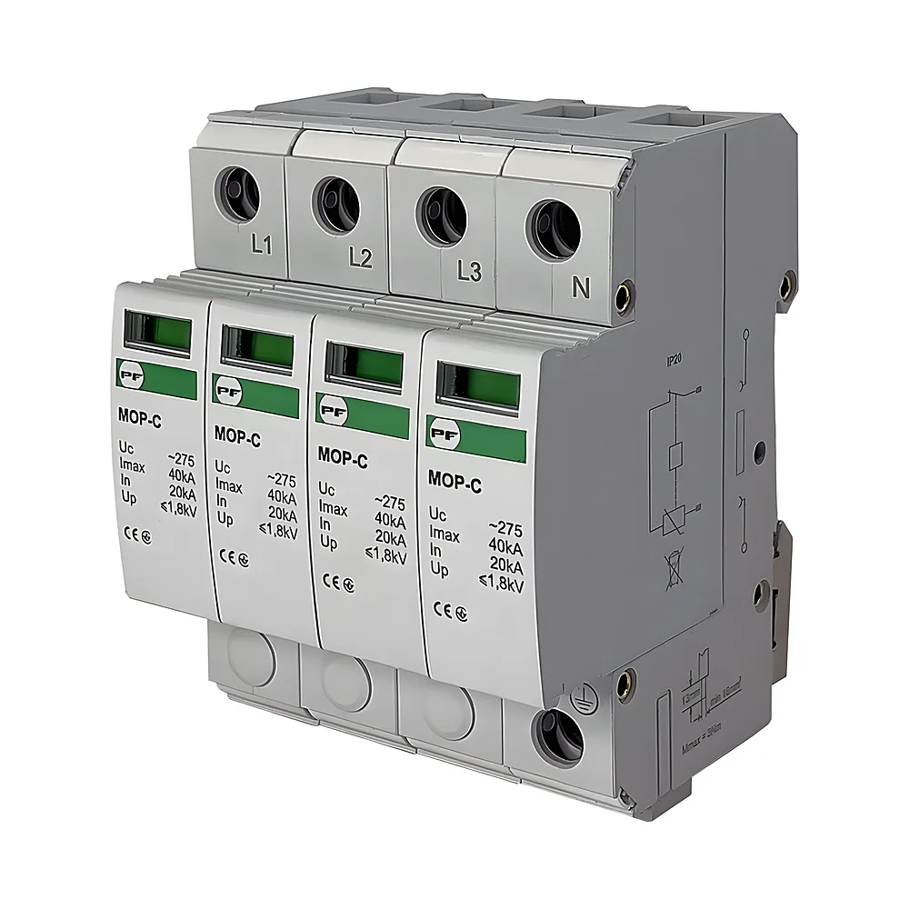 Обмежувач перенапруг MOP 4P -C 275/20 змінного струму Промфактор MOP4-C275/20