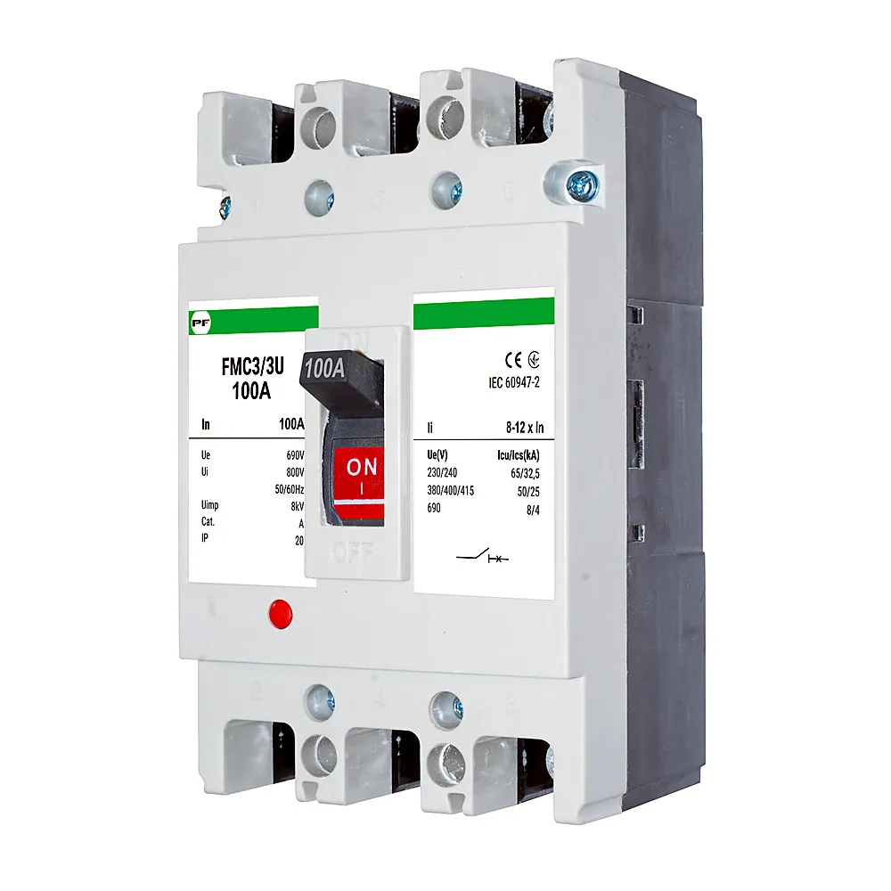 Автоматичний вимикач Промфактор FMC3/3U 3P 100A 50kA FMC33U0100