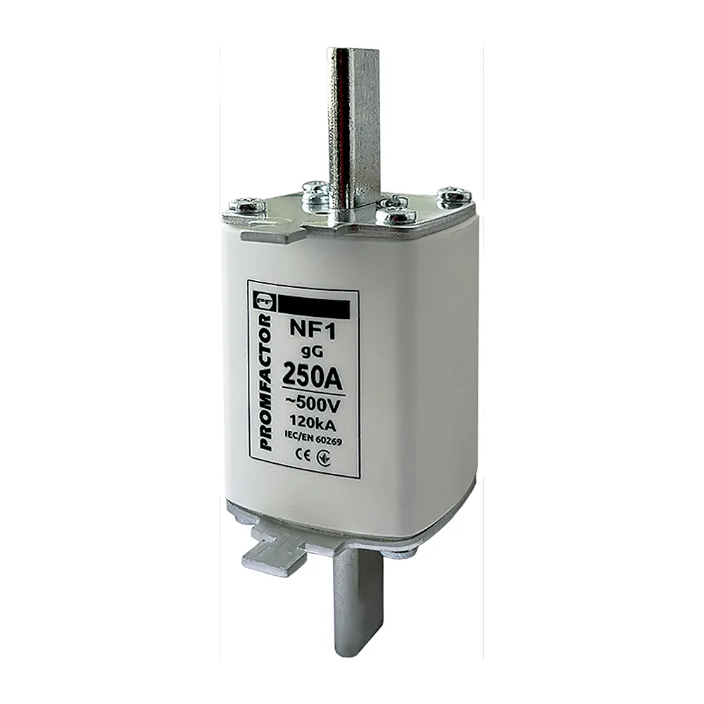 Запобіжник ножевий Промфактор NF1 250A 500V 120kA NF1250