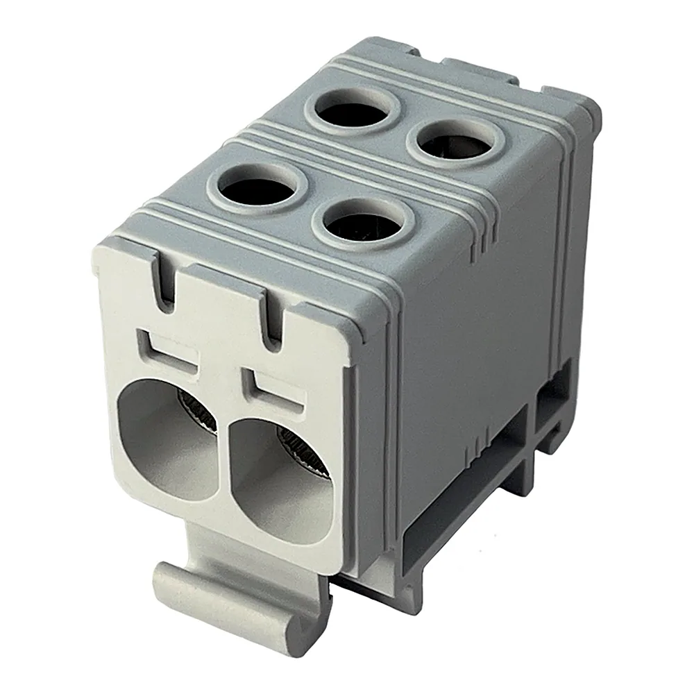 Клема FT1035F 2P,Cu:2.5-35/Al:2.5-35 мм2, сіра