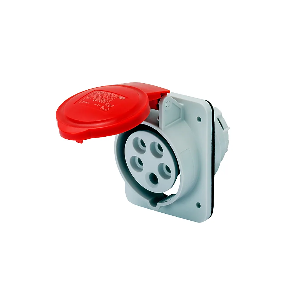Розетка вбудована GEWISS IEC 309 HP 10° IP44 3P+N+E 16A 400V 6H GW62210H