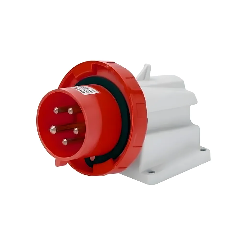 Вилка стаціонарна IEC 309 HP IP67 90° 3P+N+E 16 А 400 В 6H GEWISS GW60431
